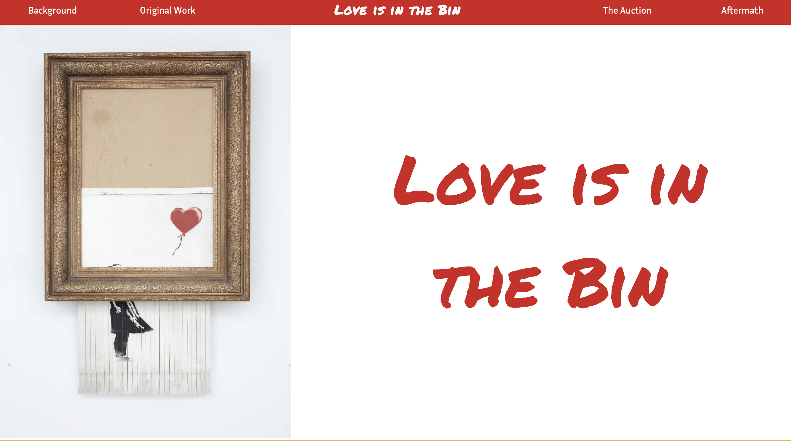 Microsite Creative Director Preview